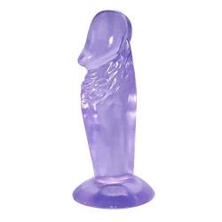 Wushuangyu 4.33 Inch Dîldɔ Powerful Suction Cup Relax Massage Waterproof for Women - Vibrant Toy (Color : Blue)