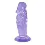 Wushuangyu 4.33 Inch Dîldɔ Powerful Suction Cup Relax Massage Waterproof for Women - Vibrant Toy (Color : Blue)