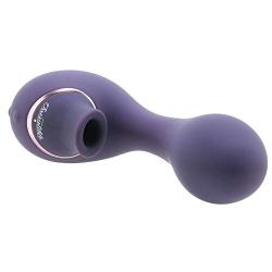 Shots Irresistible Mythical Rechargeable G-Spot with Clitoral Wave Touchless Stimulator (Purple)