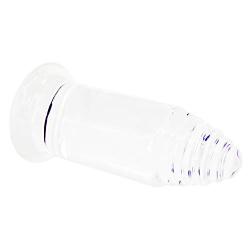 Heavy Anal Butt Plug, Eastern Delights Clear 5.7 Inch Anal Sex Wand Toy (Large)