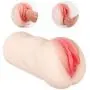 Male Masturbator NightFly Adult Sex Toys for Men 3D Realistic Vagina Pocket Pussy Stroker Pussy Anal Ass Mens Masturbation Toy with 2 Holes