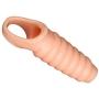 HEALIFTY Adult Sex Toy Reusable Penis Sleeve Extender Soft Cock Extension Sex Toy Cock Enlarger Condom Sheath Delay Ejaculation Toys for Men