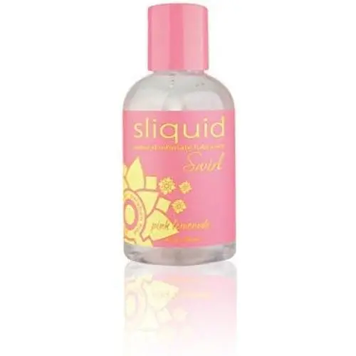 Sliquid Swirl Water Based Lubricant, Pink Lemonade, 4.2 Ounce Sliquid Swirl Water Based Lubricant, Pink Lemonade, 4.2 Ounce