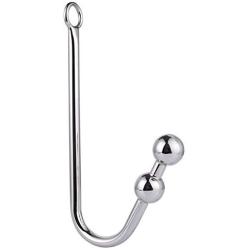 Sexbaby Anal Hook Sex Toys Steel Slave Games for Lover,Unisex Rope Hook Products with 2 Balls