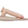 Premium 12 Inch Huge Flesh Dîldɔ Female Waterproof Body Relax Massage Toys