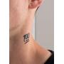 Thug Ink Temporary Tattoos - Volume I - 10 Temporary Tattoos ~ Face Tattoos ~ Teardrop, Cross, Praying Hands, etc~ Thug Life ~ Fake Tattoos ~ Water-transfer Tattoos