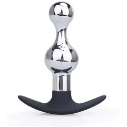 Knowwest Metal + Silicone Out Àmàl Plùg Masturbadõr Sucker Pull Beads Six Toys G S Potter