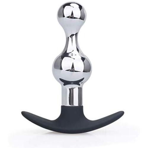 Knowwest Metal + Silicone Out Àmàl Plùg Masturbadõr Sucker Pull Beads Six Toys G S Potter