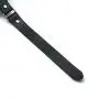Scarlet Kitten Inflatable Dildo Gag Leather and Silicone for Women Men, Black