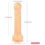 Guiseniour 10 Inch Huge Long Handsfree Female Personal Massager Lifelike Big Dillos Adult Six Toys for Women Men