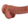 HYLHYL5-F Flexible Soft, Handheld Full Body Wand Shaking Waterproof Massaging Silica Gel Material Length: (8.46inch)