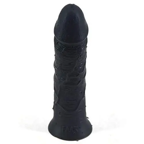 Superior Black Dîldɔ 6.99 Thick Realistic Dîldɔ with Balls - Lifelike Dong with Suction Cup - Oversized Body Safe Shaped Toy for Women, Men, Couples