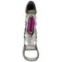 [WALLER PAA] Stretchy Vibrating Male Penis Extension Extender Sleeve Sheath Cock Cage for Men
