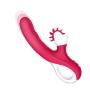 iBall G Spot Rabbit Vibrator, Dual Vibrating Wand Massager Powerful Cordless Rechargeable, Silicone Dildo Clitoris Stimulator for Women and Couple
