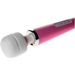 Cordless Wand Handheld Massager Magic Body Therapy Electric 10X Multi-Speed Strong Vibration USB Rechargeable Pink