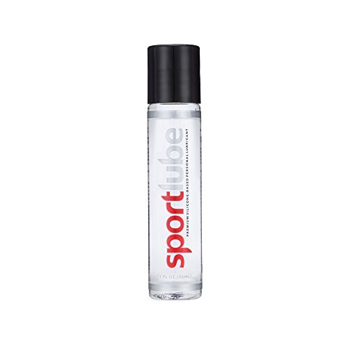 Sportlube Premium Silicone Lubricant (1 oz) - Personal Sexual Lubrication for Men and Women - Long Lasting, Hypoallergenic, Odorless - Anal and Vaginal Intimate Pleasure Couples Lube