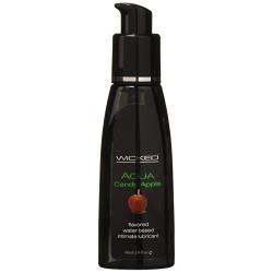 Wicked Sensual Care Water Based Lube, Candy Apple, 2 Ounce