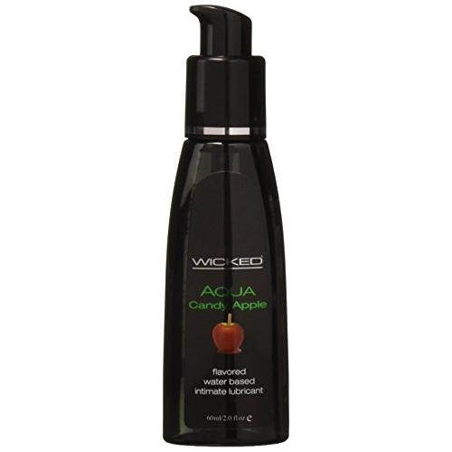 Wicked Sensual Care Water Based Lube, Candy Apple, 2 Ounce