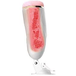 GSFAN PòckètPùssèys Mens Toys Realistic Automatic Cat Sucking Cup Vibration Voice Interactive Male Hands-Free Pl-ay Toy