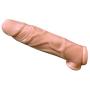 Silicone Realistic Penis Sleeve Extender for Premature Ejaculation Delay - Waterproof Dick Sleeve Extender