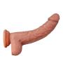 Guiseniour 8.3 Inches Realistic Dillos with Suctionn Cup Fake Peniiis Adullt Six Massage Toys