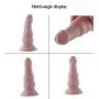 6.3" Silicone Anal Plug for Hismith Sex Machine with Quick Air Connector,5.5" Insertable Length