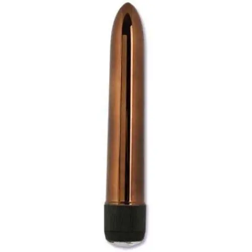 California Exotic Novelties Precious Metal Gems Vibe, Bronze, 6.75&quot