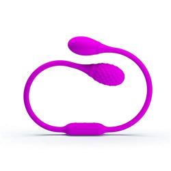 Wushuangyu Rechargeable Personal Wand Massager, Wireless with 12 Vibration Patterns - Double Head Vibrator - Vibrant Toy