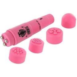 Trinity Vibes Velvafeel Turbo Massager, Pink