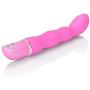 CalExotics Lia 10-Function Waterproof Silicone G Contour Magic Vibe Vibrator Massager - PINK