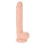 Comfywnad Realistic Penis Dildo with Balls, Flesh, 19.2 Ounce