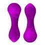 MeiYo Wearable Personal Jumpeggs with Sucking Simulator, Multispeeds Powerful Mssage for Women Silent (Purple)