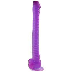 Winzfred 16 inch Realistic Dilo with Hands-Free Play Flexible Pennis Long Six Toysfor Women Men