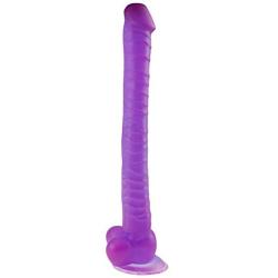Winzfred 16 inch Realistic Dilo with Hands-Free Play Flexible Pennis Long Six Toysfor Women Men
