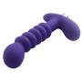 Amal Trainer Toys T-Shirts Anales Trainer Massage Toy for Unisex-10 Frequency Vib Silicone Waterproof Electric Massager - Male P-rostáte Massager Purple By Dwoon