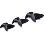 Master Series 3 Piece Silicone Anal Anchor Set