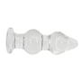 Gourd Shape Anal Sex Trainer Glass Pleasure Butt Plug Wand, Eastern Delights Elite Anal Sex Toy for Couples