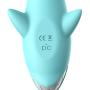 Batyuery Female Smart Shark Vibrator Adult Soft G Sport Stimulation 8 Frequency Vibration Personal Wand Massager for Therapeutic Muscle Aches and Sports Recovery Travel