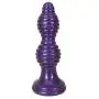 Curve Novelties The Queen Ribbed Anal Plug, Purple Curve Novelties The Queen Ribbed Anal Plug, Purple