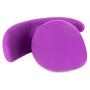 Anal Trainer Sex Toys Butt Plugs, Eastern Delights Elite Heavy Silicone 4 oz Adult Toys Purple