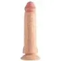 9.4 Inch Lifelike Dildo Silicone Big Cock Men¡¯s Penis with Hands-Free Suction Cup and Real Skin Glans Stimulate G-spot Sex Toy for Women (Natural Flesh)