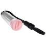 Mens Power Beginner Vacuum Pump Penis Extender Stretcher Enhancer Enlarger for Men Tshirt + Gift