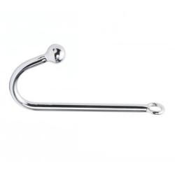 Miss Darcy New Arrival Steel Anal Hook Fetish Bondage Hook Sex Toys Steel Anal Rope Hook Bondage with Solid Anal Ball Sex Games Unisex Fetish Toy For Lovers