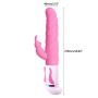 Wytinug Toy 12 Vibrant and 4 Rotation Modes G-Sport Rabbit Vibe with Bunny Ears, Realistic Shaft and Pleasure Beads for Women Bedroom Game