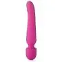 Heated Wand Massager, Rechargeable Cordless Waterproof Magic Mini Massager, Medical Grade Soft Full Silicone, 7X Multi-Speed Vibrations, Tail Has Heating Function for Muscle Aches and Sports Recovery Heated Wand Massager, Rechargeable Cordless Waterproof Magic Mini Massager, Medical Grade Soft Full Silicone, 7X Multi-Speed Vibrations, Tail Has Heating Function for Muscle Aches and Sports Recovery
