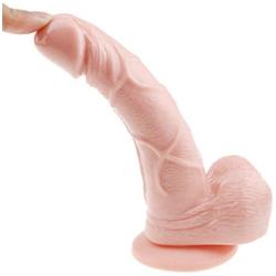 Sex Talk 3PC Realistic Dildos 7 Inch Flexible Huge Penis And Anal Waterproof Dildo Vibrator And Strong Suction Cup Sex Products for Women