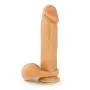 Eden 9" Realistic Feel Ultra Thick Dildo with Balls Suction Cup Harness Compatible (Beige) Eden 9" Realistic Feel Ultra Thick Dildo with Balls Suction Cup Harness Compatible (Beige)