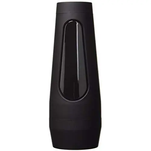 Doc Johnson OptiMALE - ULTRASKYN Endurance Trainer - Hard Shelled Stroker with Squeeze Plate - Train Yourself To Last Longer - Frost