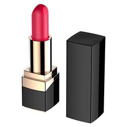 JINZHI 10 Freq-uency Mini Lipstick Exquisite St!mu!ation V!br`ate Body Maassge Relaxing USB Charging &Waterproof- Dust Free and Portable for Female