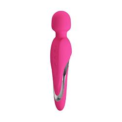 Pretty Love Michael Heating Body Wand - 7 Functions of Vibration - Heatable up to 48 C / 118.4 F Sex Toy, Pink